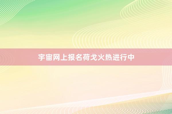 宇宙网上报名荷戈火热进行中